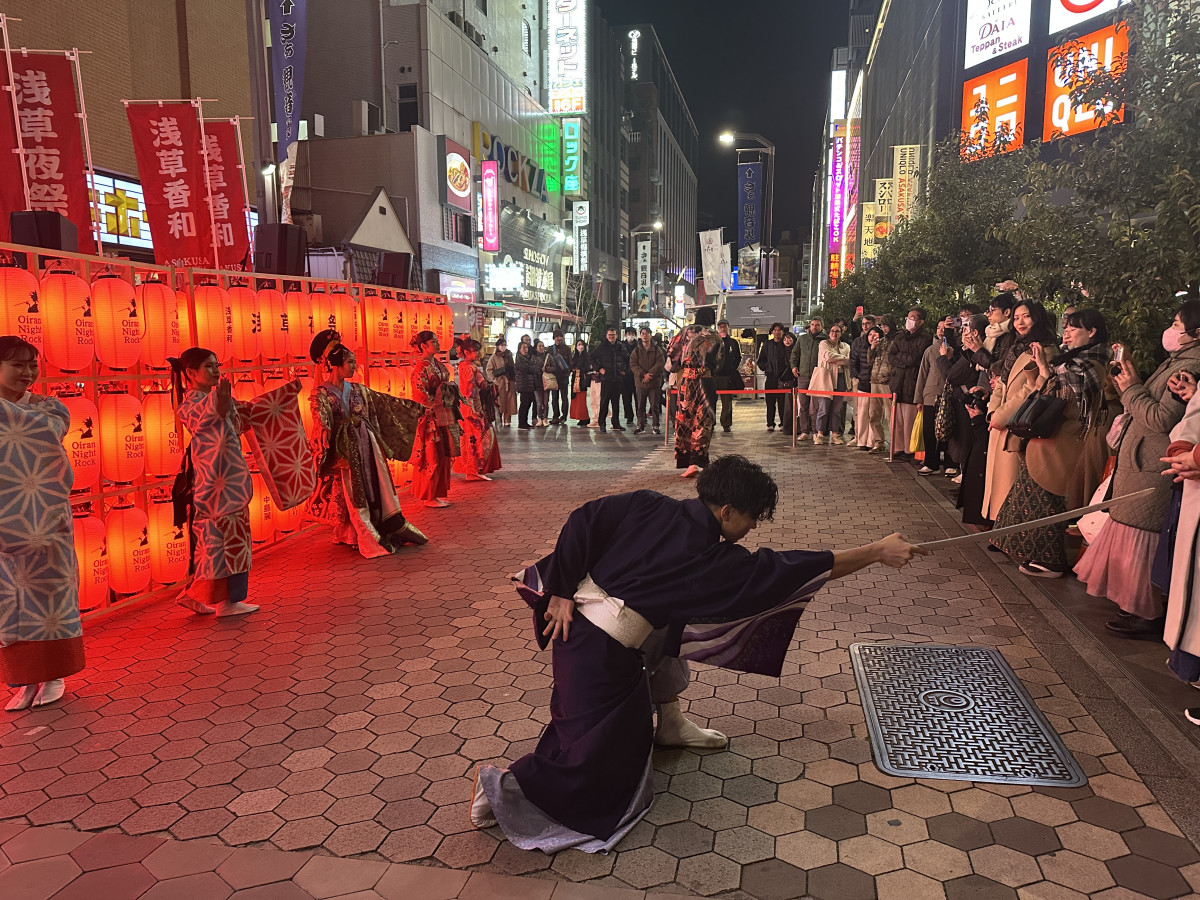花魁ショー（浅草香和２）